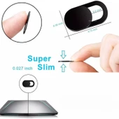 Webcam Kamera Kapatıcı 3’lü Siyah – Laptop Telefon Tablet Uyumlu Ultra İnce Kaydırmalı thumbnail 5