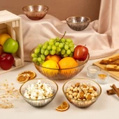 Fecra Mystic 5 Parça Kase ve Çerez Seti - 6