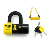 AUVRAY Mini Extreme UV Alarmlı Disk Kilidi SRA Sertifikalı 2AXTRAUV - 1