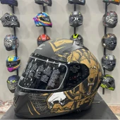 MTS M-801 SNAKE Full Face Kask ANUBIS thumbnail 3