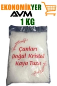 TUZ KRİSTAL KAYA TUZU ÇANKIRI TUZU 1 KG - 1