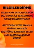 Eslem Avm Karacadağ Pirinci 5 Kg Yeni Mahsul Bez Torbalı - 3