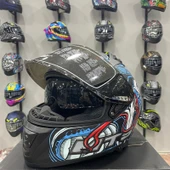 MTS M-801 SNAKE Full Face Kask MYTH BLUE - 2