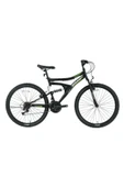 BİSAN MTS 4300 AMS.ERKEK DAĞ BİSİKLETİ 40CM V 24 JANT 21 VİTES MAT SİYAH YEŞİL - 1