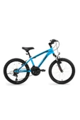 KDS 2750-V 20" Çocuk Bisikleti - Açık Mavi Kadro, Siyah Etiket, 3x7 Vites, V-Fren - 1