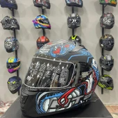 MTS M-801 SNAKE Full Face Kask MYTH BLUE - 3
