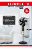 Lxf-518 S 18'' 65 Watt 5 Kanatlı Ayaklı Vantilatör - 6