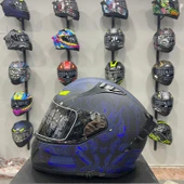 MTS M-801 SNAKE Full Face Kask MISION BLUE - 1