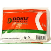 Doku Ambalaj Atlet Poşet T-Shirt Bag Orjinal 1kg Taşıma Torbası Alişveriş Küçük Boy 24x45 - 1