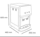 Set Üstü Arıtmalı Pompalı Su Sebili thumbnail 2