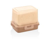 Technow Vip Ahmet Vp-074 Ecem Su Bölmeli Peynir Saklama Tazeleme Kabı Bakır - 2