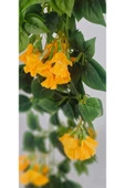 Sarkan begonvil sarı 9 dallı sarkan dekor balkon süsü thumbnail 1