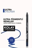 FLORMAR KOYU MAVİ EYELİNER - ULTRA EYELİNER 01 8690604547227 - 5