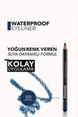 FLORMAR SUYA DAYANIKLI GÖZ KALEMİ - MAVİ WATERPROOF - 5