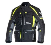 GMS EVEREST 3in1 TOUR Jacket - BLACK YELLOW MOTORSİKLET MONTU SİYAH- SARI - 1