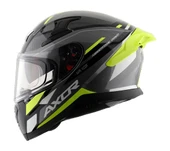 Axor Apex Turbine Kask Athena Grey Neon Yellow Gloss - 1