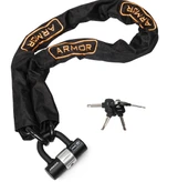 Armor 812MV Military Series Dövme Çelik Zincir+U Bar - 1