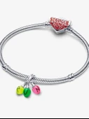 Pandora Stranger Things Karanlıkta Parlayan RUN Sallantılı Charm 925 ayar gümüş thumbnail 3