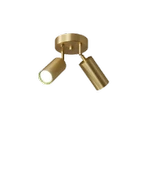 Rsylight Retro Eskitme Kaplama 180 Derece Hareketli Modern Spor 2 Li Led Spot Avize Beyaz Ampullü - 1