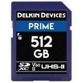 Delkin Devices 512GB Prime SDXC UHS-II V60 Hafıza Kartı - 1