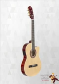 Zoppran Qcg10Csl İnce Kasa Elektro Klasik Gitar - 3