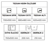 Onıx 2B 765 Granit Eviye (Stone Grey) thumbnail 3