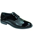 Giyderi 100K. Erkek Siyah Rugan (39-44) Deri Klasik Ayakkabı - 2