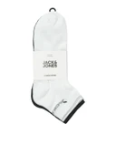 JACK JONES Yazılı Erkek Spor 3 lü Topuk Çorap 12283236 - 2