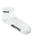 JACK JONES Yazılı Erkek Spor 3 lü Topuk Çorap 12283236 - 3