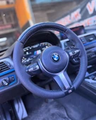 BMW F30 M SPORT KASA ARACA ÖZGÜ DİKMELİ DİREKSİYON KILIFI thumbnail 2