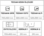 Tetragon 2B 65 Granit Eviye (Metallic Black) thumbnail 3