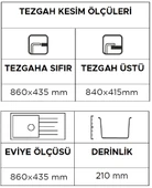 Opal Um-45 Granit Eviye Cream thumbnail 3