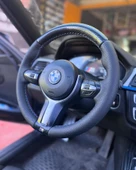 BMW F30 M SPORT KASA ARACA ÖZGÜ DİKMELİ DİREKSİYON KILIFI thumbnail 3