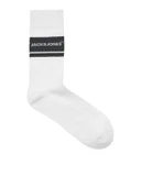 JACK JONES Yazılı Erkek 3 lü Uzun Spor Çorap 12283276 - 3