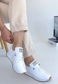 Fiert Beyaz Cilt Bağcıklı Spor Ayakkabı thumbnail 2