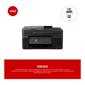 CANON PIXMA G4470 Çok Fonksyonlu Renkli Mürekkep Tanklı Yazıcı/ Fotokopi + Tarama + Faks/ Wifi/ Airprint (Canon Eurasia Garantili) - 1