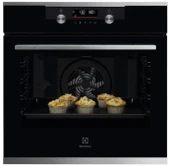 Electrolux-KODDP77WX SteamBake Siyah Ankastre Fırın thumbnail 1