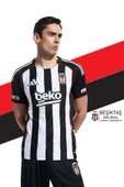 Beşiktaş Orijinal 25/26 Siyah Beyaz Çubuklu Forma Bileklik Hediyeli Özel Tasarım Hediye Ahşap Kutulu thumbnail 2
