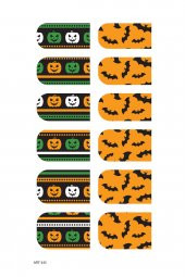 Halloween-3 Tırnak Dövmesi, Tırnak Tattoo, Nail Art, Tırnak Sticker thumbnail 2