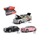 ZHD-B2407- Vardem  Çek Bırak Işıklı ve Sesli Model RR Metal Araba 1:24 - 3