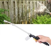 TechTic 56cm 2in1 Bahçe Oto Araç Yıkama Tabancası Köpük Hazneli Su Tabancası Yüksek Basınçlı thumbnail 7