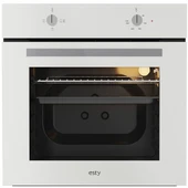 6601.6.103.11-Esty AEF6601W04 Beyaz Statik Fırın thumbnail 1