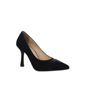 Disparita 26704 Hakiki Süet Stiletto İnce Topuk Kadın Ayakkabı thumbnail 2