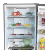 34004858-Hoover HOCE4T618EX Kombi No-Frost Gri Buzdolabı thumbnail 3