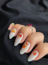 Şekil Tırnak Dövmesi, Tırnak Tattoo, Nail Art, Tırnak Sticker - 5