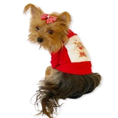 Cute Rudolph Köpek Tişörtü Noel - 2