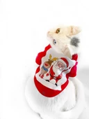 Noel Baba Ve Rudolph Kedi Tişörtü - 2