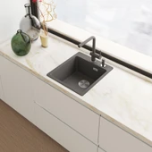 112.0726.571-Franke Slate Grey Sıvı Sabunluk thumbnail 2