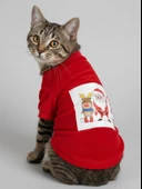 Noel Baba Ve Rudolph Kedi Tişörtü thumbnail 8