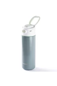 BANGDA GRİ PASLANMAZ ÇELİK TERMOMETRELİ TERMOS 450ML - 1